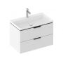 Ravak Comfort XJX01280001 umywalka 80x46 cm prostokątna meblowa biała zdj.5