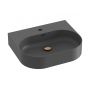 Ravak Ceramic XJX03155002 umywalka 55.3x45.2 cm prostokątna ścienna antracyt zdj.1