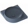 Ravak Yard XJX07245000 umywalka 45x45 cm półokrągła ścienna-meblowa zdj.6