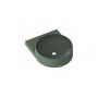 Ravak Yard XJX08040000 umywalka 50x40.5 cm półokrągła ścienna zdj.1