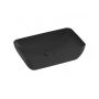 Ravak Uni Slim XJX0D150000 umywalka 50x31 cm prostokątna nablatowa czarna zdj.1