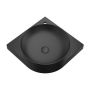 Ravak Yard XJX0D245000 umywalka 45x45 cm narożna czarna zdj.4