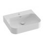 Ravak Ceramic XJX0E155006 umywalka 55.3x45.2 cm prostokątna ścienna biała zdj.1