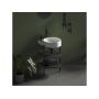 Ravak Yard XJX0E240001 umywalka 50x40.5 cm półokrągła biała zdj.6