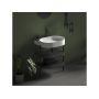 Ravak Yard XJX0E260001 umywalka 60.5x50 cm półokrągła biała zdj.11