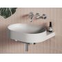 Ravak Yard XJX0O060000 umywalka 60.5x50 cm półokrągła ścienna zdj.8