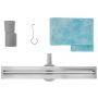 Rea Neox Slim Pro REAG5802 odpływ liniowy 80 cm stal zdj.5