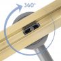 Rea Neox Slim Pro REAG5805 odpływ liniowy 90 cm złoty zdj.6