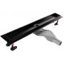 Rea Neox Superflow REAG7806 odpływ liniowy 70 cm czarny zdj.1