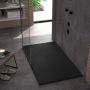 Rea Bazalt REAK3304 brodzik prostokątny 100x80 cm czarny zdj.8