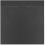 Rea Bazalt REAK3307 brodzik kwadratowy 90x90 cm czarny zdj.1