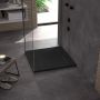 Rea Bazalt REAK3307 brodzik kwadratowy 90x90 cm czarny zdj.9