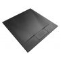 Rea Bazalt REAK3307 brodzik kwadratowy 90x90 cm czarny zdj.5