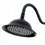 Rea Retro Old Black REAP2366 zestaw wannowo-prysznicowy ścienny z deszczownicą czarny zdj.6