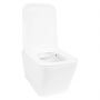 Rea Julio REAC4803 miska wc z deską wolnoopadającą wisząca bez kołnierza biały zdj.4