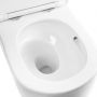 Rea Eddy REAC6560 miska wc z deską wolnoopadającą wisząca bez kołnierza biały połysk zdj.3