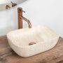 Rea Belinda Mini REAU4700 umywalka 36x25 cm nablatowa zdj.4