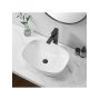 Rea Freja REAU6616 umywalka 51x39.5 cm owalna nablatowa biała zdj.3