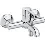 Roca Carelia A5A028AC0K bateria wannowo-prysznicowa ścienna chrom zdj.1