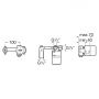 Roca Ona A5E3501B00 element podtynkowy baterii zdj.2