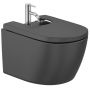 Roca Meridian A357745080 bidet wiszący czarny zdj.1