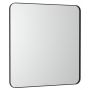 Roca Luna A812414000 lustro 80x80 cm kwadratowe czarny zdj.1