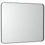 Roca Luna A812415000 lustro 100x80 cm prostokątne czarny zdj.1