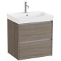 Roca Ona A851688511 umywalka z szafką 50 cm brązową zdj.1