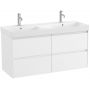 Roca Ona A851694509 umywalka z szafką 120 cm białą zdj.1