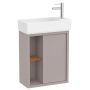 Roca Tura A852022559 umywalka z szafką 55 cm szarą zdj.1