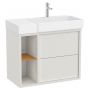 Roca Tura A852027558 umywalka z szafką 80 cm białą zdj.1