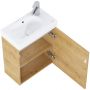 Roca Mini-N A852445464 umywalka z szafką 45 cm dąb zdj.3