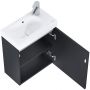 Roca Mini-N A852445532 umywalka z szafką 45 cm czarną zdj.3