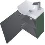 Roca Ravell A852448534 umywalka z szafką 45.2 cm zieloną zdj.3