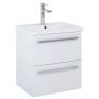 Roca Kwadro A852449806 umywalka z szafką 51 cm białą zdj.1