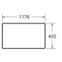 Roca Victoria Basic Modular A857508155 blat 120x46 cm dąb zdj.2