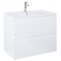 Roca Claudia A857795806 szafka 80x45.6x63.5 cm podumywalkowa wisząca biała zdj.1