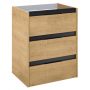 Roca Alpine A857866464 szafka 58.5x45.2x74 cm podumywalkowa wisząca dąb zdj.1