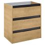 Roca Alpine A857867464 szafka 68.5x45.2x74 cm podumywalkowa wisząca dąb zdj.1