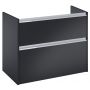 Roca Gap Pro A857898532 szafka 78.5x46x66.3 cm podumywalkowa wisząca czarna zdj.1