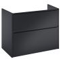 Roca Gap Pro A857898532 szafka 78.5x46x66.3 cm podumywalkowa wisząca czarna zdj.3