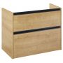 Roca Gap Pro A857901464 szafka 98.5x46x66.3 cm podumywalkowa wisząca dąb zdj.3