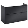 Roca Gap Pro A857901532 szafka 98.5x46x66.3 cm podumywalkowa wisząca czarna zdj.3