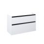 Roca Gap Pro A857901806 szafka 45.1x98.5x63.5 cm podumywalkowa wisząca biała zdj.3