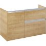 Roca Gap Pro A857905464 szafka 98.5x45.1x63.5 cm podumywalkowa wisząca dąb zdj.1