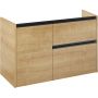 Roca Gap Pro A857905464 szafka 98.5x45.1x63.5 cm podumywalkowa wisząca dąb zdj.3