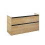 Roca Gap Pro A857906464 szafka 63.5x45.1x118.4 cm podumywalkowa wisząca dąb zdj.1