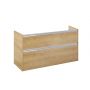Roca Gap Pro A857906464 szafka 63.5x45.1x118.4 cm podumywalkowa wisząca dąb zdj.3