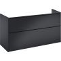 Roca Gap Pro A857906532 szafka 119.1x46x66.3 cm podumywalkowa wisząca czarna zdj.1