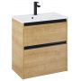 Roca Gap Pro A857908464 szafka 58.5x37.6x63.5 cm podumywalkowa wisząca dąb zdj.3